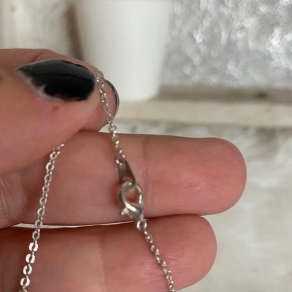 Seeing Eye Silver Necklace NWOT - Picture 4 of 4